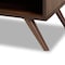 Baxton Studio Naoki Two-Tone Grey and Walnut Finished Wood 1-Drawer Nightstand 168-10757 - alternate 6